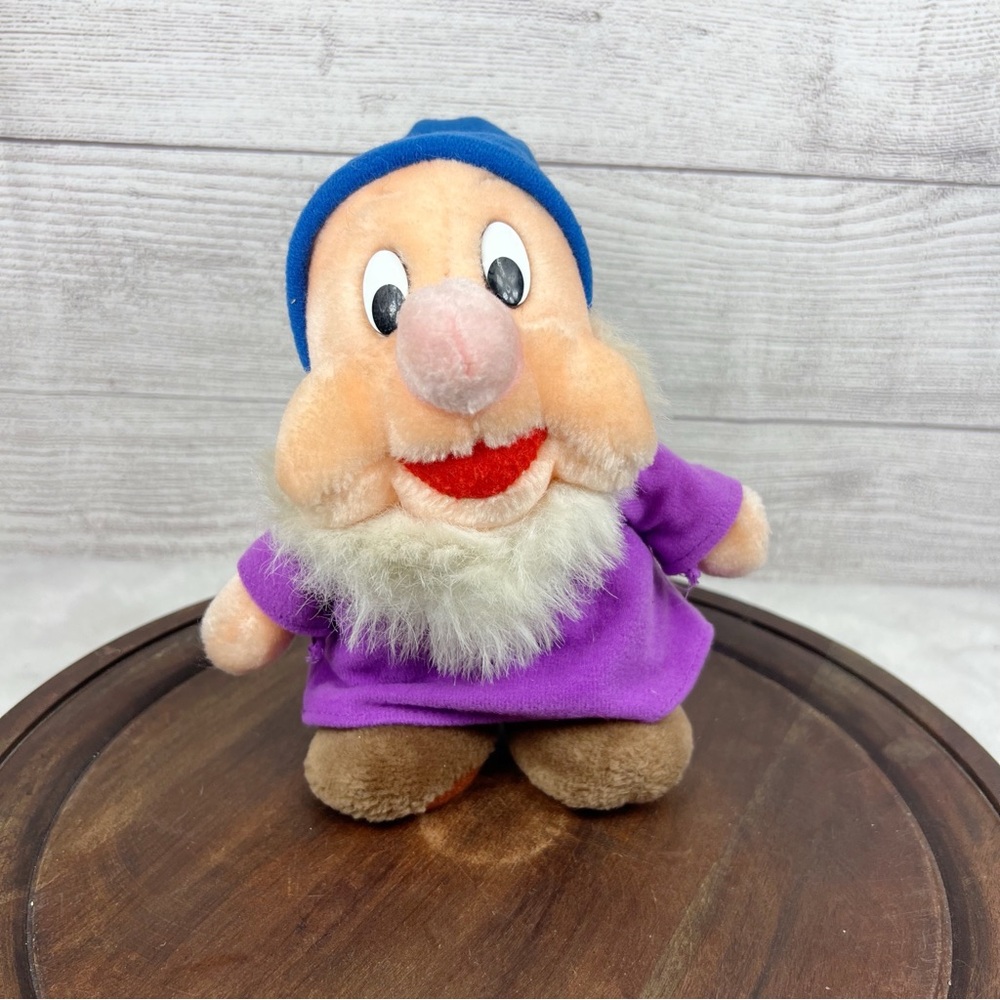 Vintage Disney Orginal Bashful Small Plush Snow White and the Seven Dwarfs Toy